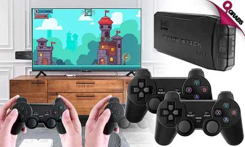 Wireless Dual Control 4K HD Game Stick!